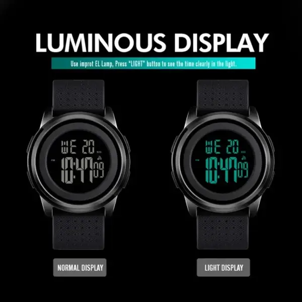 SKMEI 1502 Ultra Light Thin Sport - الصورة 3